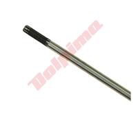 Albero motore per falciatrice 1490 x 6 mm 10Tx10T