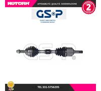Albero motore/Semiasse anteriore sinistro (MARCA GSP)..