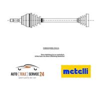 Albero Motore/semiasse Metelli 17-1132 per Fiat Assale Anteriore Dx