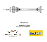 Albero Motore/semiasse Metelli 17-1299 per Opel Assale Anteriore Dx Dx