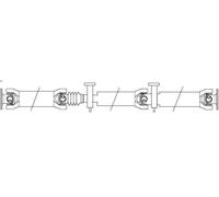 Albero motore SPIDAN GKNP30011 per VITO Autobus (W639) 2.2 2007-2014