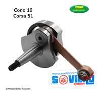 Albero Motore Top Performace Cono 19 Corsa 51 Vespa 125 ET3 Primavera