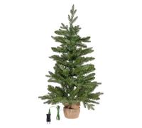 Albero Natale addobbato Lotti 79779 PVC e PE Verde