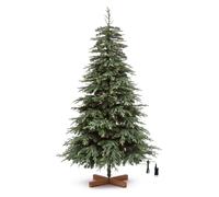 Albero Natale addobbato Lotti 82946 DELUXE PRELIT PVC e PE Verde