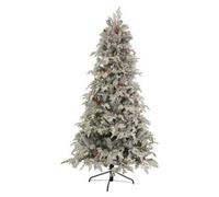 Albero di natale Amicasa Con 500 luci led pigne, bacche