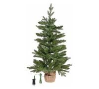 Albero Natale addobbato Verde (PVC e PE - L53 H90 cm) 180 luci - MINILED 79779