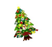Albero Natale In Feltro Per Le Vacanze Bambini Attività Interattiva Genitore Figlio Decorazione Da Parete La Casa L'aula Prescolare Set Alberi Natale In Feltro I Più Piccoli
