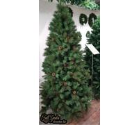 ALBERO NATALE MINNESOTA PIGNE ABETE ALLESTIMENTO VETRINA ADDOBBI VERDE