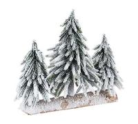 Albero Natale soprammobile CIMONE Innevato 0933525 (30x16x27cm)