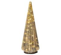 Albero Natale soprammobile Oro 489498 (11x31,5cm) 20 luci - MICROLED