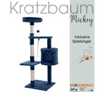 Albero Per Gatti Kratzbaum 112 CM Albero Da Gioco Grigio Scuro