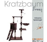 Albero Per Gatti Kratzbaum 138 CM XXL Albero Da Arrampicata Giocattolo Marrone