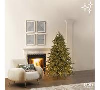 EDG Enzo De Gasperi Pino Argentato 3.000 LED H 180 Cm D 135 Cm Ip44