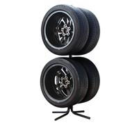 Albero per supporto 4 cerchi e/o pneumatici 13-17" auto acciaio facile montaggio