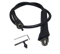 ALBERO PROLUNGA FLESSIBILE PER TRAPANO 130 CM CON MANDRINO A CREMAGLIERA