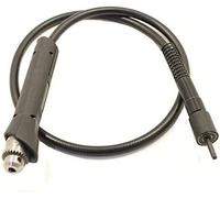 ALBERO PROLUNGA FLESSIBILE PER TRAPANO 130 CM CON MANDRINO A CREMAGLIERA