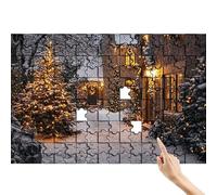 Albero Puzzle 1500 Pezzi, Inverno Puzzle Adulti, Giochi Educativi per la Famiglia, Divertimento Colorato Set con Scatola, Giochi Creativi per Regalo Uomo Decorazioni Casa, Regalo Bambina 6 Anni L-4