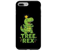 Albero Rex Dinosauro Luci di Natale Custodia per iPhone 7 Plus/8 Plus