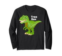 Albero Rex -Fun Dinosauro Luci di Natale Costume Vacanza di Natale Maglia a Manica