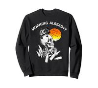 Albero Scheletro mattutino già postumi di Una sbornia per Gli Amanti delle Feste Felpa