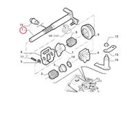 ALBERO SUPPORTO LEVA SELEZIONE MARCE CAMBIO FIAT PUNTO ORIGINALE 46436178