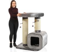 Albero tiragraffi Canadian Cat MILTON - grigio-beige XXL - per gatti grandi