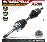 Albero Trasmissione Anteriore Sinistro o Destro Senza ABS Anello per Isuzu