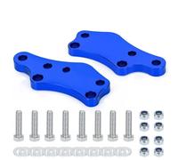 Albero trasmissione moto Adattatore per bloccasterzo in alluminio billet T-6061 che aumenta l'angolo di sterzata circa +25%, kit messa a punto adatto per Toyota JZX100(Blue)