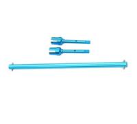 Albero Trasmissione Parti Per Tamiya Per TT02 Per TT02B 54501 54502 RC Ricambi Auto Accessori Lega Di Alluminio Trasmissione Principale Elica Albero Di Trasmissione Centrale Giunto Coppa(Blue)