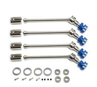 Albero Trasmissione Parti Per Traxxas Per Maxx Per Widemaxx 89086-4 8996x 1:10 Modelli Di Auto RC Parti Aggiornamento Metallo Kit CVD Con Albero Di Trasmissione Esteso In Acciaio(Silver2)