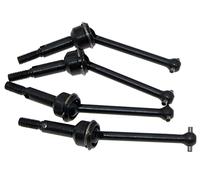 Albero trasmissione per HPI Sprint 2 SPT2-015 38mm Universal Steel DriveShaft per Racing Rc Car(nero)
