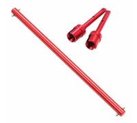 Albero Trasmissione RC Per Tamiya Per TT02 Per TT02B 54501 54502 RC Ricambi Auto Accessori Lega Di Alluminio Trasmissione Principale Elica Albero Di Trasmissione Centrale Giunto Coppa(Red)