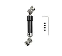 Albero Trasmissione RC Per WLtoys 12428 12423 1/12 RC Car Per Buggy Parts 1PC 80mm Metallo Posteriore CVD Albero Di Trasmissione Accessori Di Aggiornamento(Black)