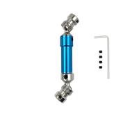 Albero Trasmissione RC Per WLtoys 12428 12423 1/12 RC Car Per Buggy Parts 1PC 80mm Metallo Posteriore CVD Albero Di Trasmissione Accessori Di Aggiornamento(Blue)