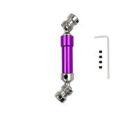 Albero Trasmissione RC Per WLtoys 12428 12423 1/12 RC Car Per Buggy Parts 1PC 80mm Metallo Posteriore CVD Albero Di Trasmissione Accessori Di Aggiornamento(Purple)