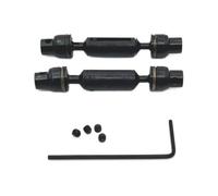 Albero Trasmissione RC Per WPL C64 C74-1 JA11 1/16 RC Car Parts Aggiornamento E Modifica In Metallo Degli Alberi Di Trasmissione Anteriore E Posteriore Nero Per Argento(Black)