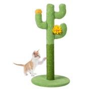 Albero Verticale A Forma Di Cactus - Tiragraffi Interattivo Per 120 Cm, Tiragraffi | Torre Di Gioco Di Mobili Per Interni Per Gatti Adulti Attività Per Animali Di C