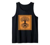 Albero Vintage Porta di Ade Antica Grecia Arte Mitologia Greca Canotta