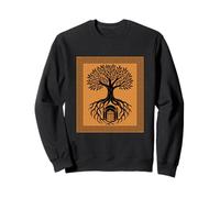 Albero Vintage Porta di Ade Antica Grecia Arte Mitologia Greca Felpa