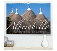 Alberobello - Apuliens Stadt der Trulli (hochwertiger Premium Wandkalender 2026 DIN A2 quer), Kunstdruck in Hochglanz: Ein Streifzug durch die magische Altstadt von Alberobello.
