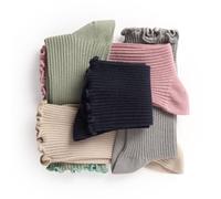 alber's BIO COMFORT - 5 Paia Calzini Donna Cotone Bio, Mix 2, 36-41