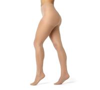 alber's SALUS SANITARIO 40 - Pack da 3 collant donna semi-opaco 40 DEN, compressione graduata 6-10 mm/Hg, contenitivo, modellante e riposante | Taglia XL | Col. Nature