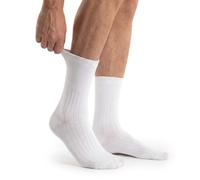 alber's SANITARIO - 5 Paia Calze Comfort Uomo, Cotone Bianco, 39-42