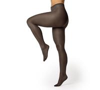 alber's SILHOUETTE CURVY 20 - Pack da 4 collant donna, modellanti e tonificanti, velati 20 DEN, taglia M | Nero