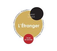Albert Camus Fiche de lecture L'Étranger (Étude intégrale) (Tascabile)