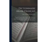 Albert De Biberstein-Kazimirski Dictionnaire Arabe-français (Tascabile)