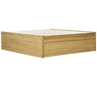 Albert de Thiers - Portaposate 4 scomparti - Set per la casa fino a 48 pezzi - Effetto rovere chiaro, 27,5 x 26 x 7 cm, 490326