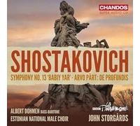 Dmitri Shostako Shostakovich: Symphony No. 13 'Babiy Yar'/Arvo Pärt: De Pro (CD)