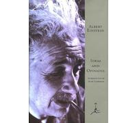 Albert Einstein Ideas and Opinions (Copertina rigida)