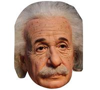 Albert Einstein Maschere di persone famose, facce di cartone